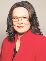 Andrea Nahles ist seit 2013 Bundesministerin für Arbeit und Soziales. Foto: BMAS/KNOLL