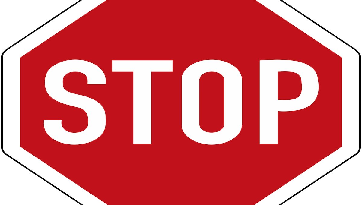 Stop-Zeichen