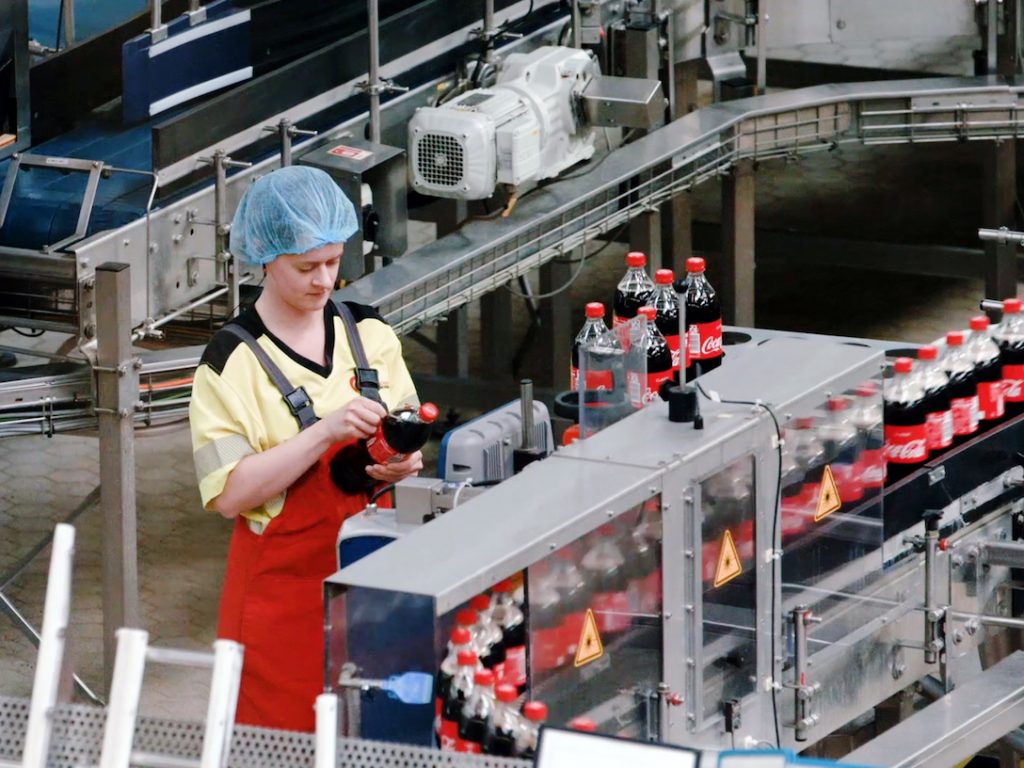 Fachkraft für Lebensmitteltechnik bei Coca-Cola